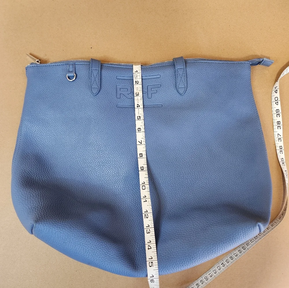 👜 RODAN+FIELDS BLUE ZIPPERED TOTE WITH MINI TOTE